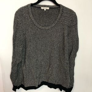 Black and White Madewell Sweater